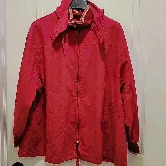 Vintage Foxland By Lanson Water Resistant  Jacket Size 22.5 - Picture 10 of 10